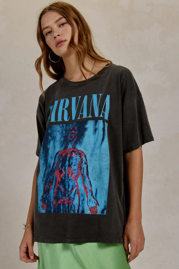 Nirvana Silver Cover Merch Tee