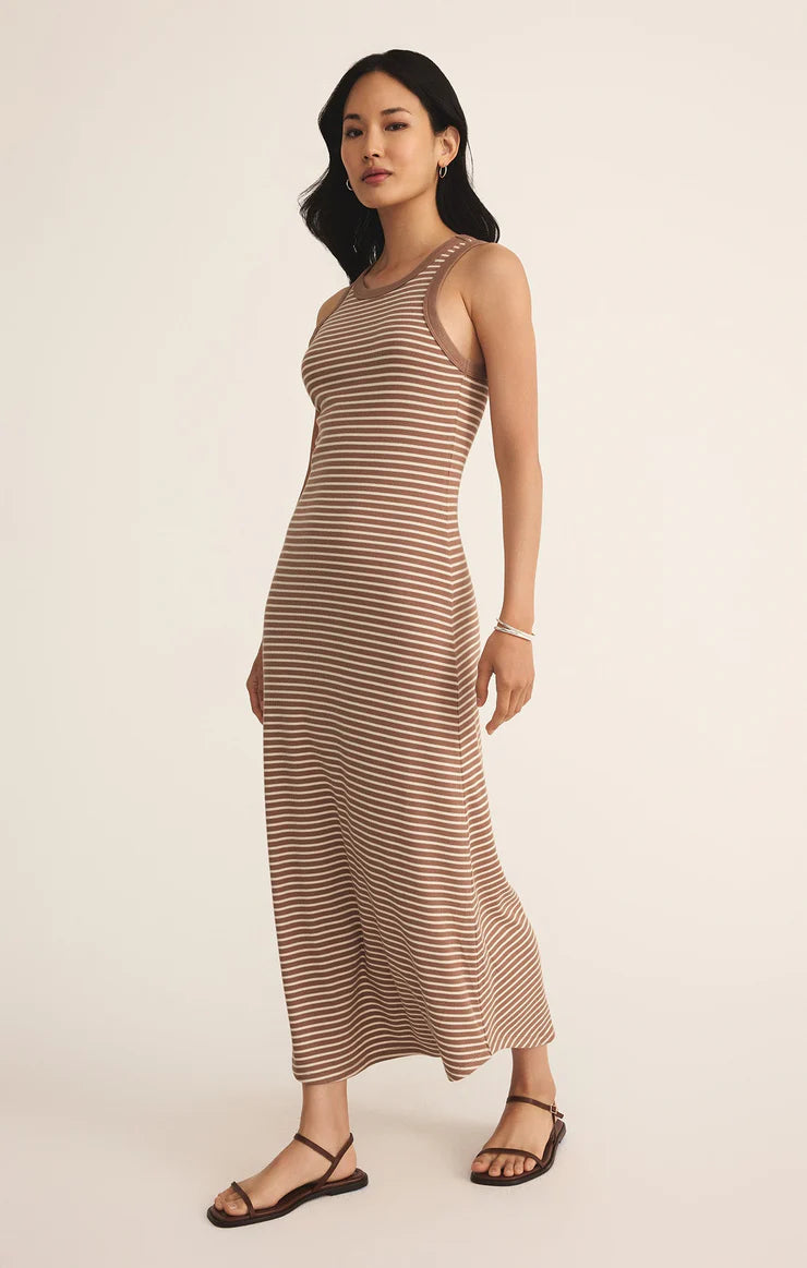 Goodwin Stripe Midi Dress