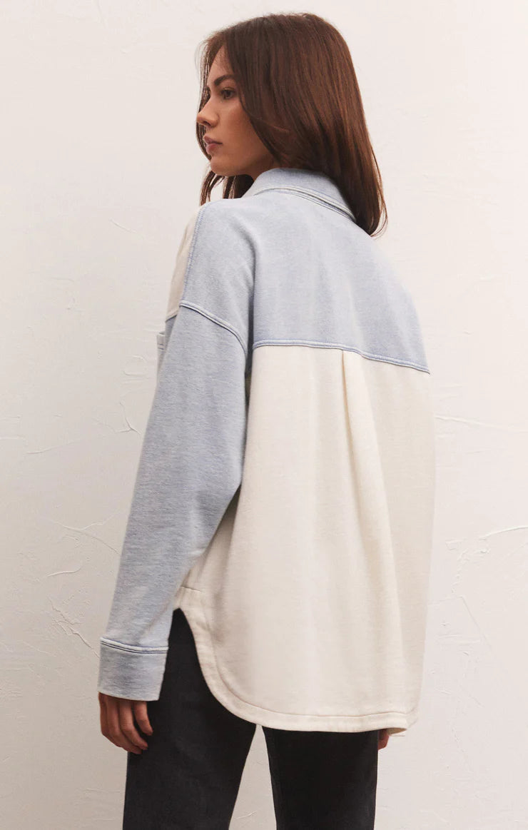 All Day Knit Color Block Jacket