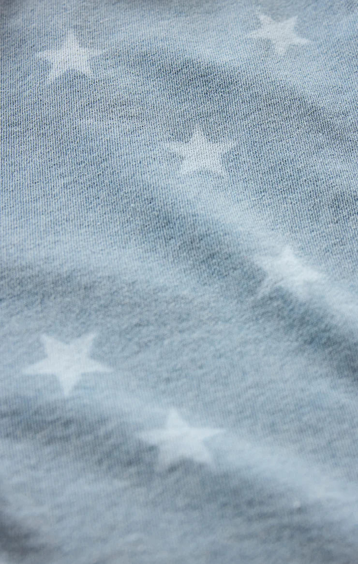 Written Stars Denim Short