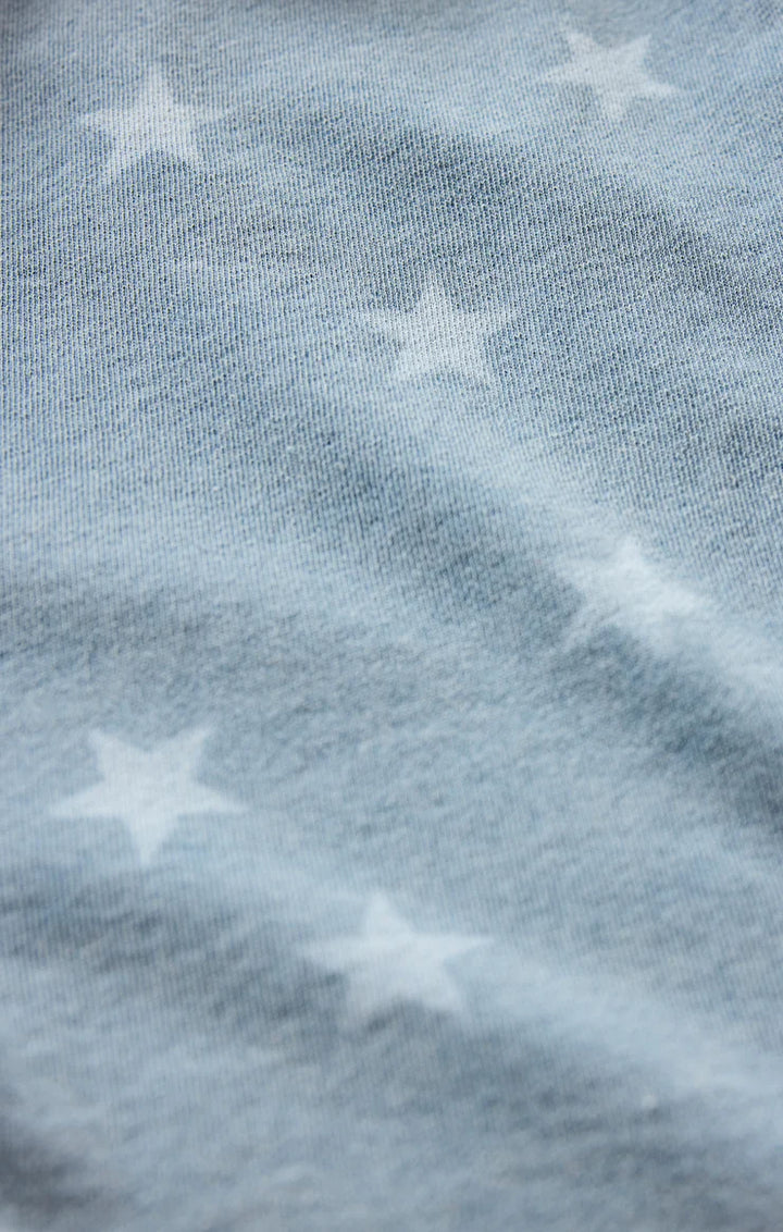 Written Stars Denim Short