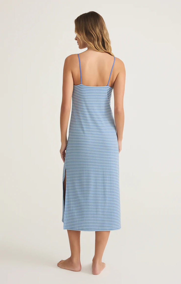 Sunday Striped Rib Dress