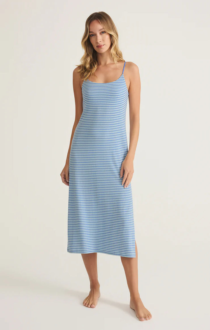 Sunday Striped Rib Dress