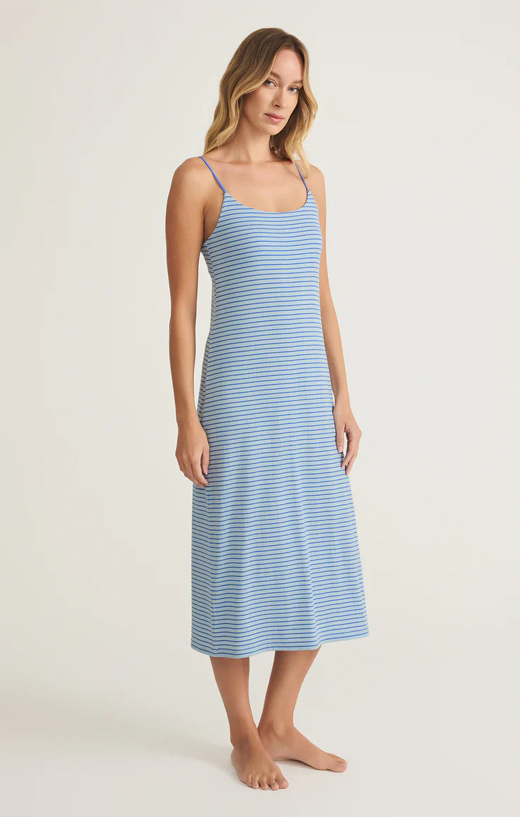 Sunday Striped Rib Dress