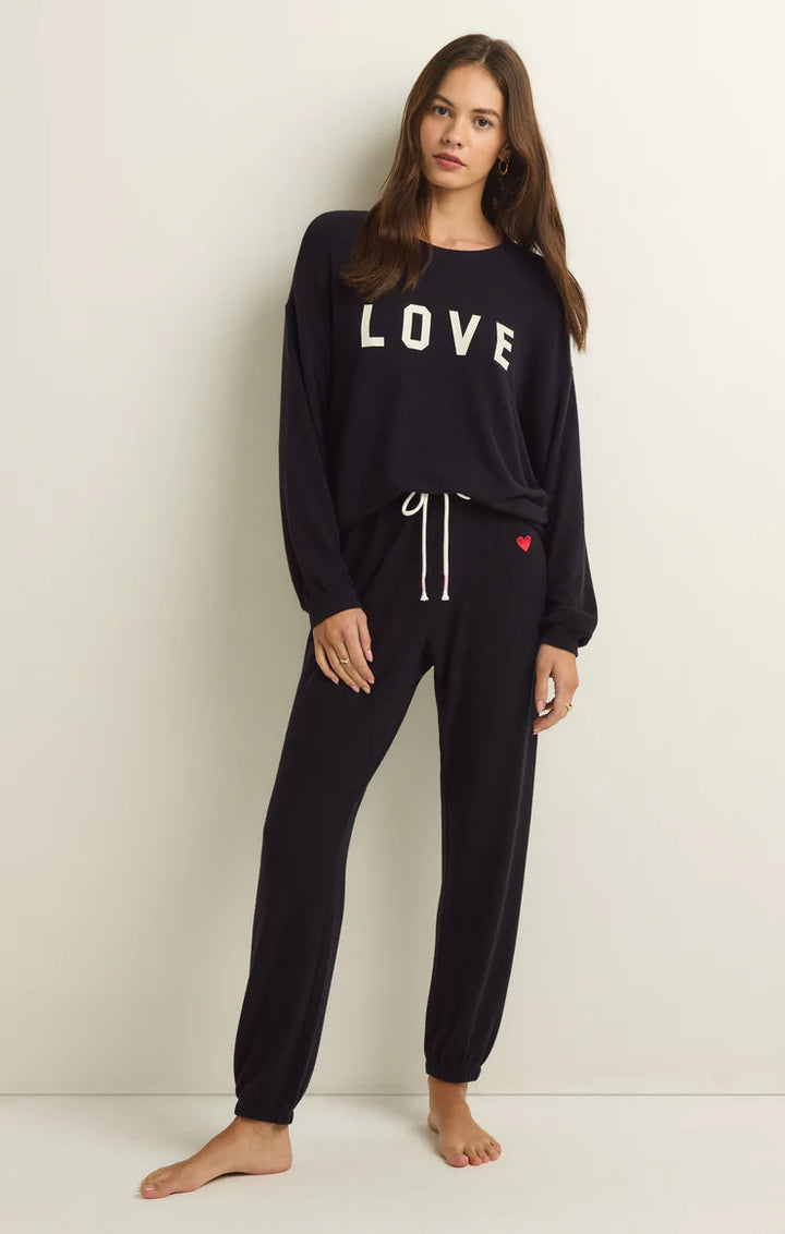 Team Love Long Sleeve Top