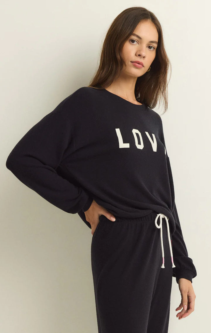 Team Love Long Sleeve Top