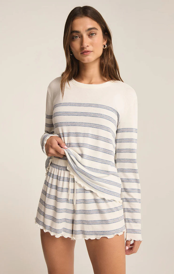 Hometown Stripe Long Sleeve Top