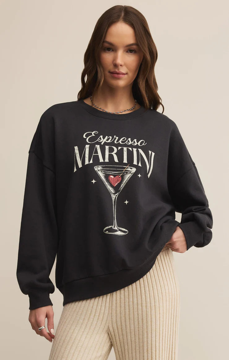 Oversized Espresso Martini Sweatshirt