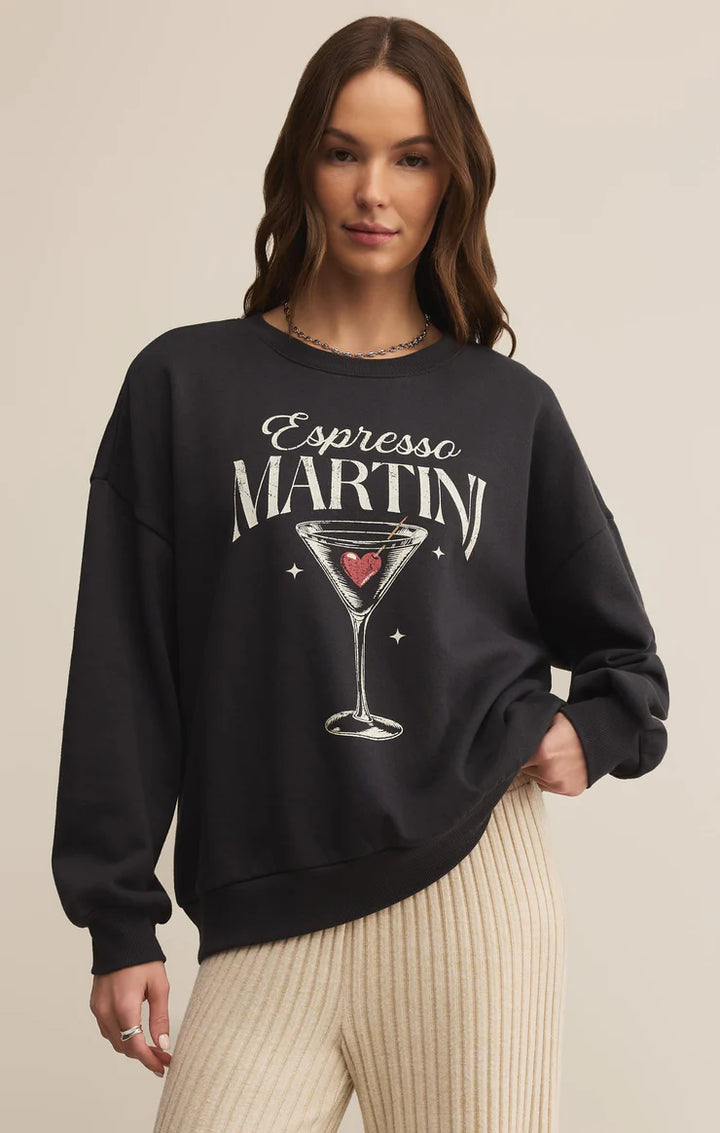Oversized Espresso Martini Sweatshirt