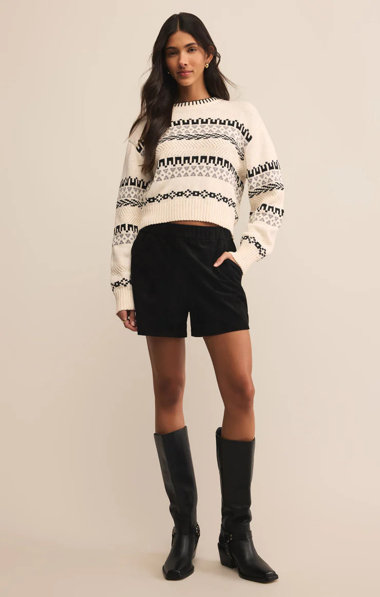 Tia Faux Suede Short