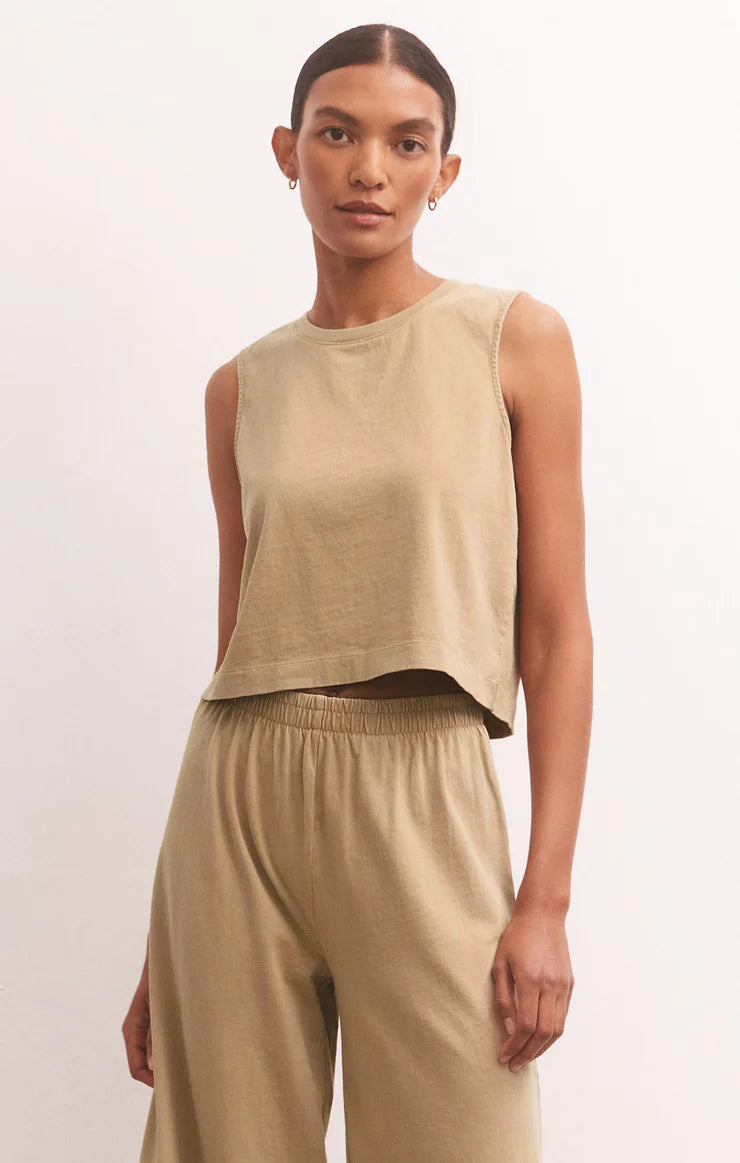 Sloane Cotton Jersey Tank