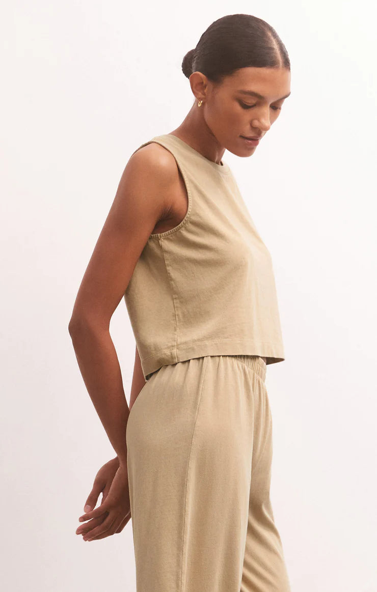 Sloane Cotton Jersey Tank