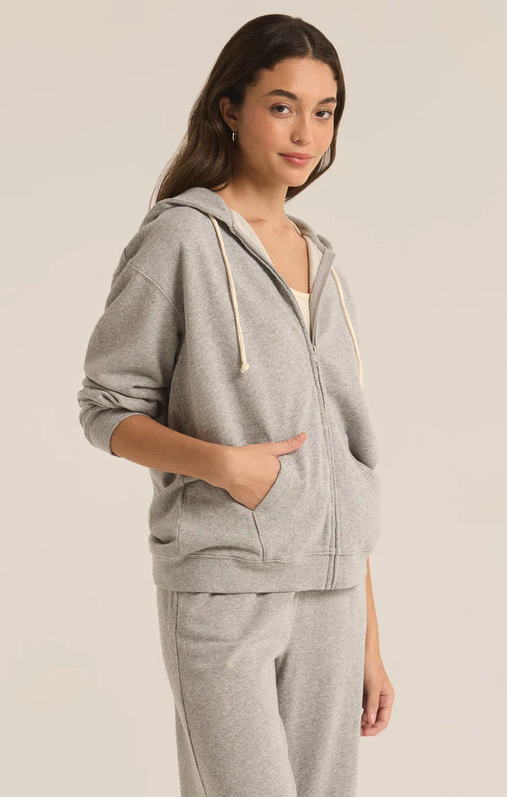 Academy French Terry Zip Up Hoodie