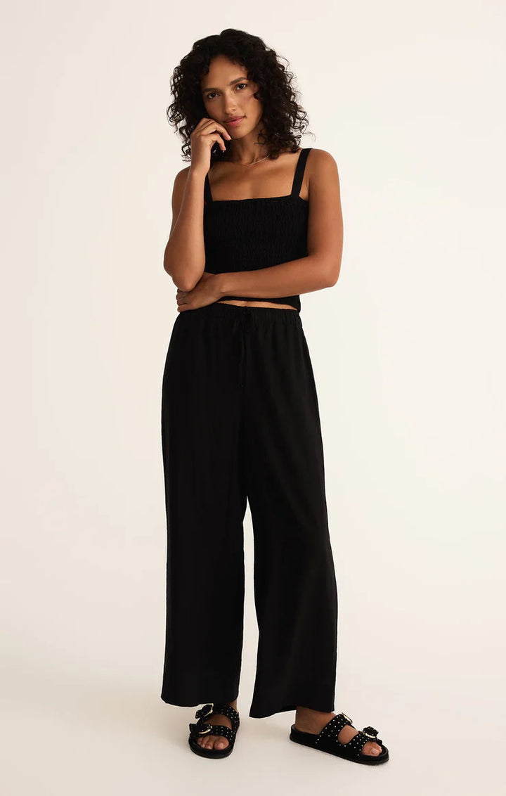 Easton Textured Linen Pant