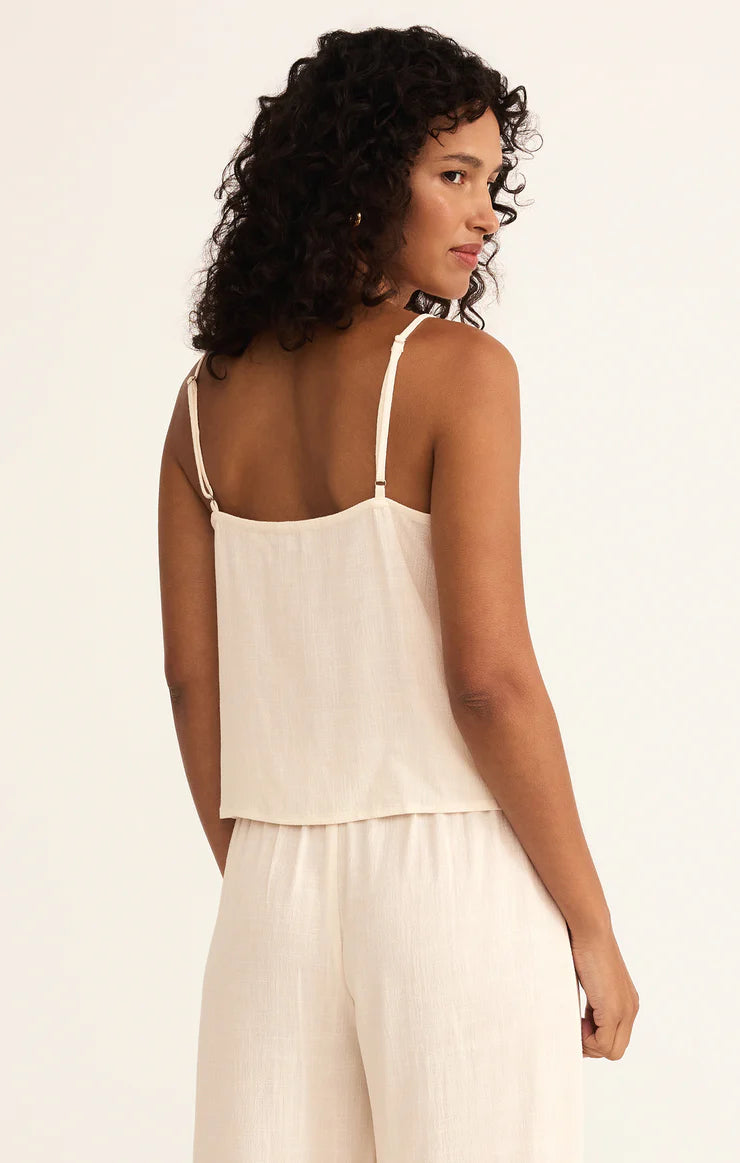Savoy Linen Tank