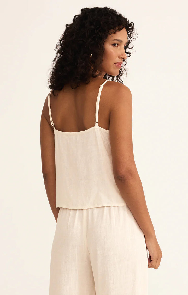 Savoy Linen Tank