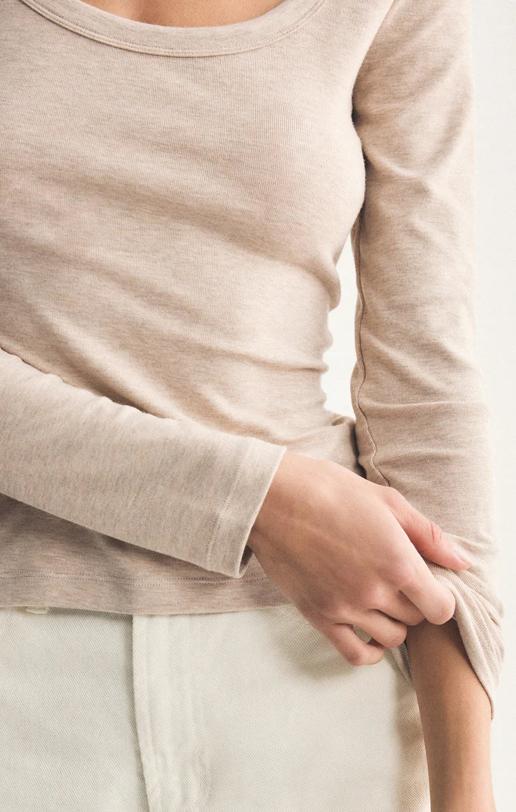 Second Skin Scoop Neck Top