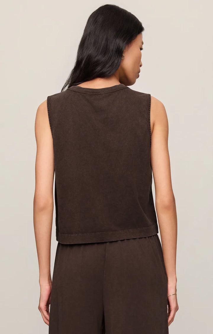 Sloane Cotton Jersey Tank