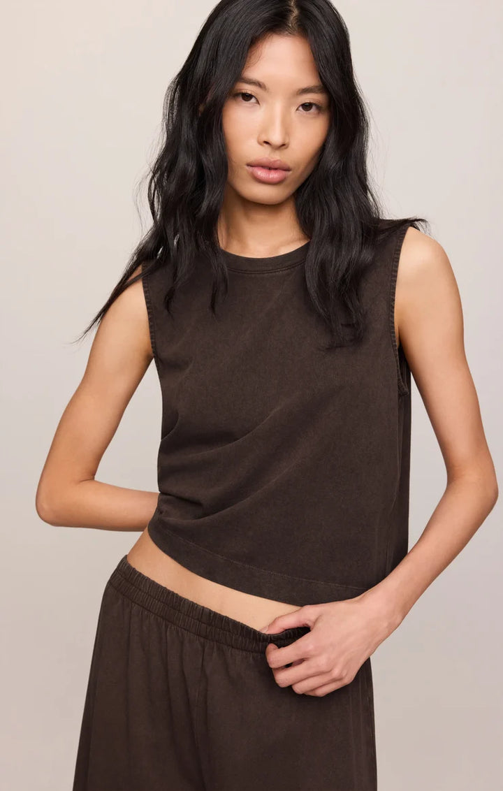 Sloane Cotton Jersey Tank
