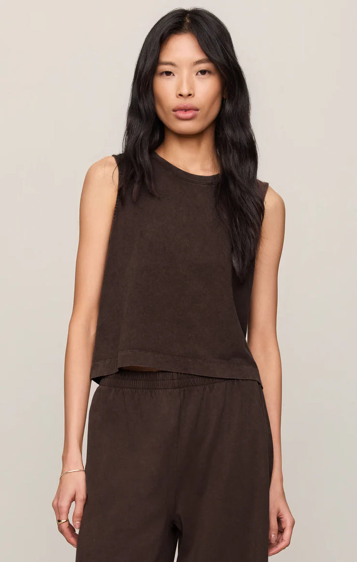 Sloane Cotton Jersey Tank