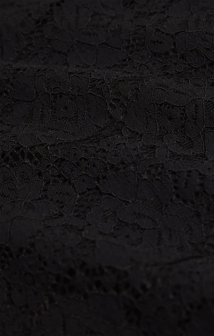 Aurora Lace Cropped Long Sleeve