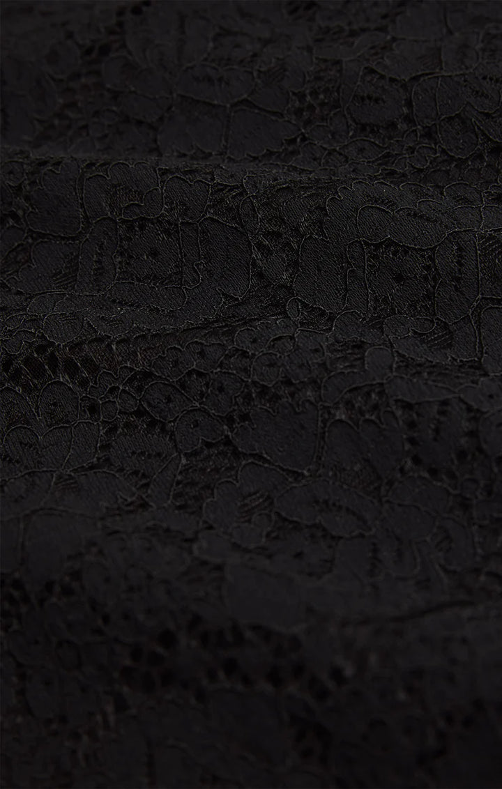 Aurora Lace Cropped Long Sleeve