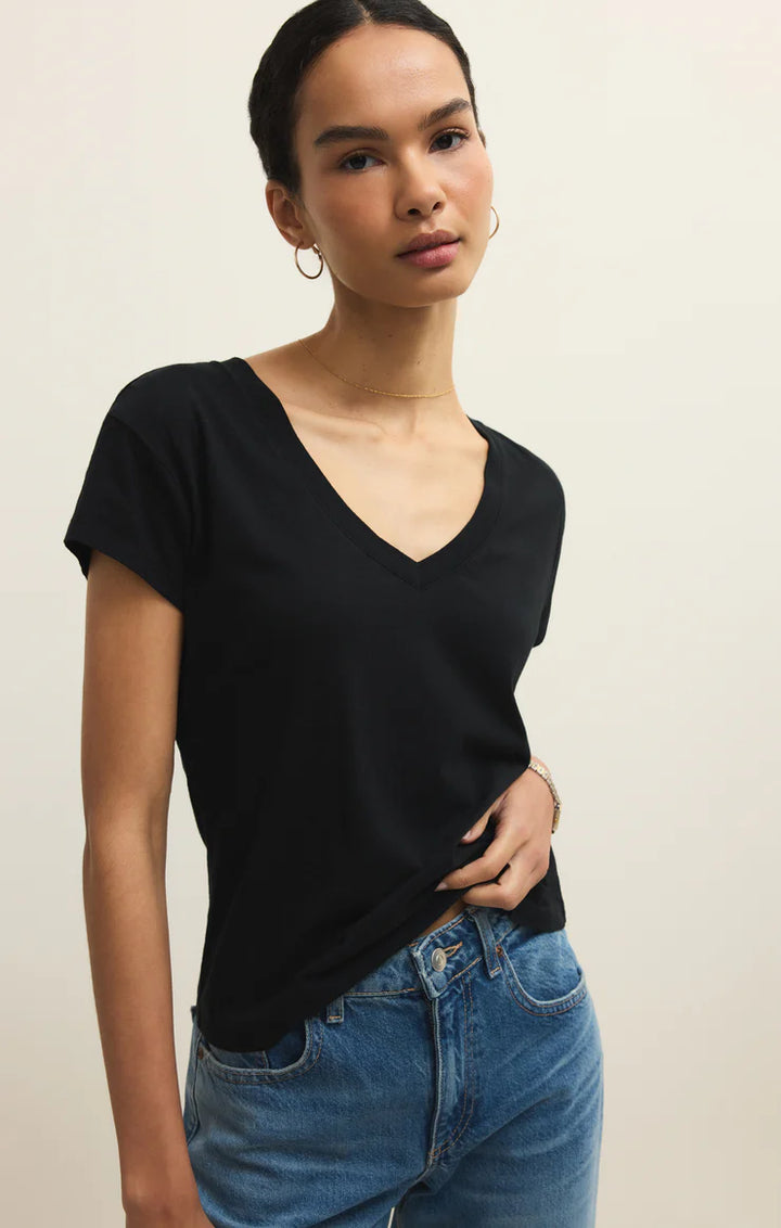 Modern Jersey V-Neck Tee
