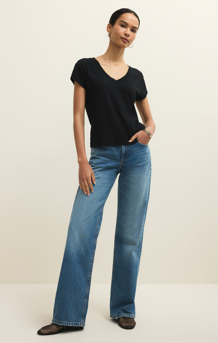 Modern Jersey V-Neck Tee