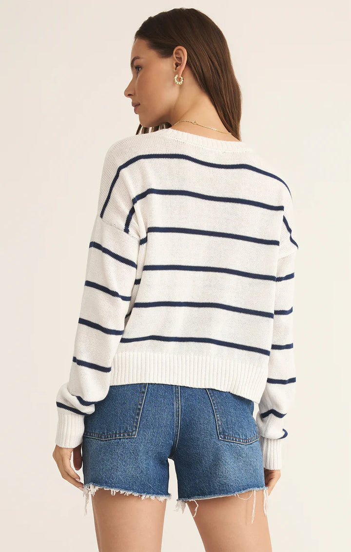 Anchors Away Stripe Sweater