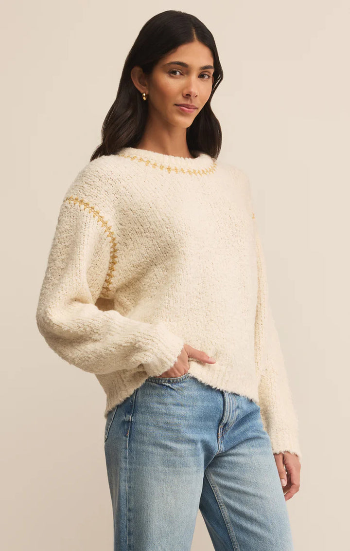Romnie Whipstitch Sweater