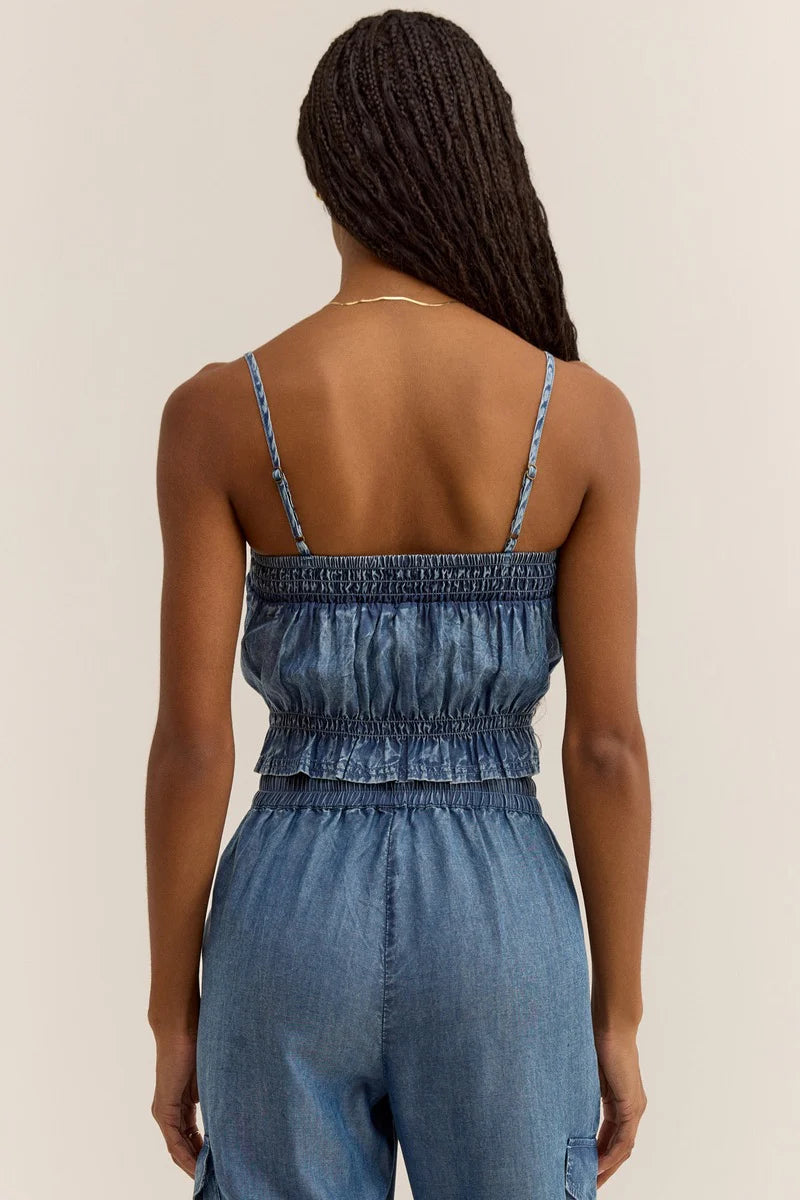 Rivina Chambray Tank