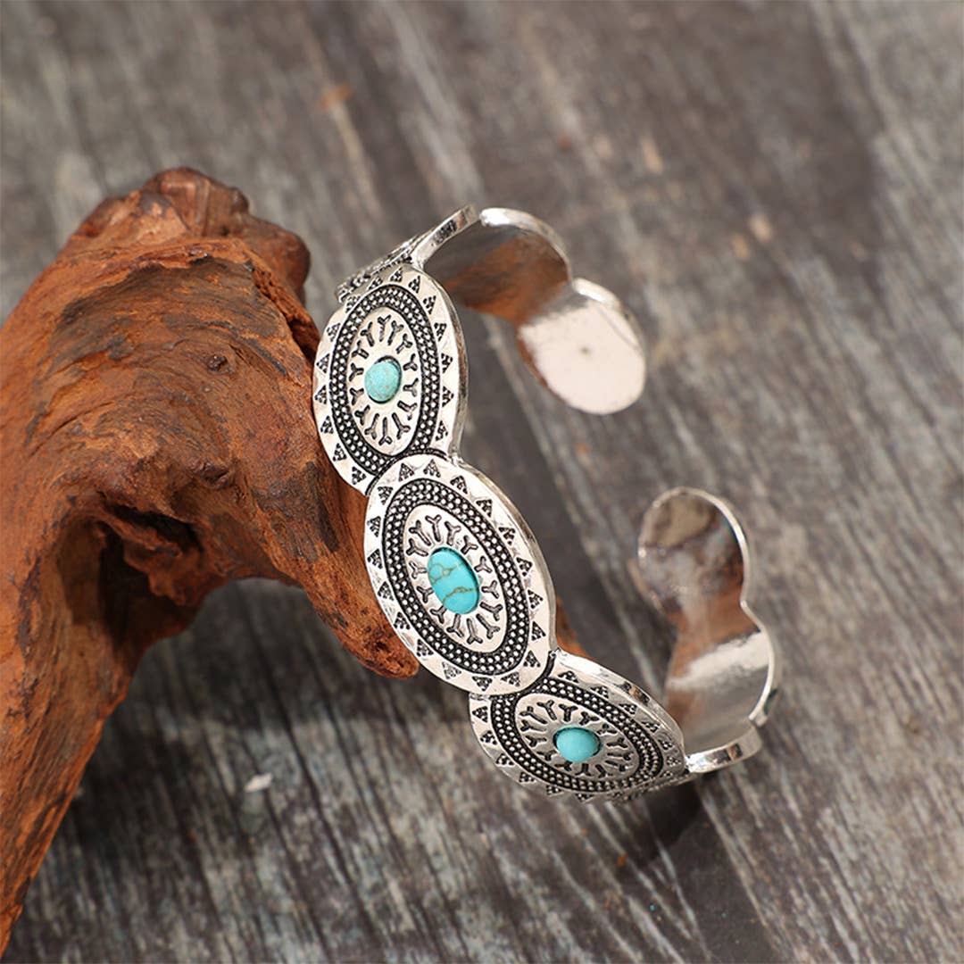 Turquoise Oval Bracelet