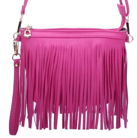 Fringe Crossbody Bag