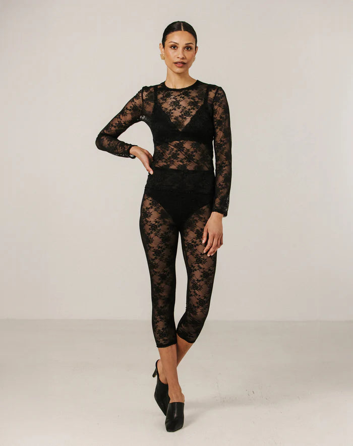 Lace Capris