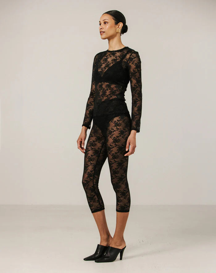 Lace Capris
