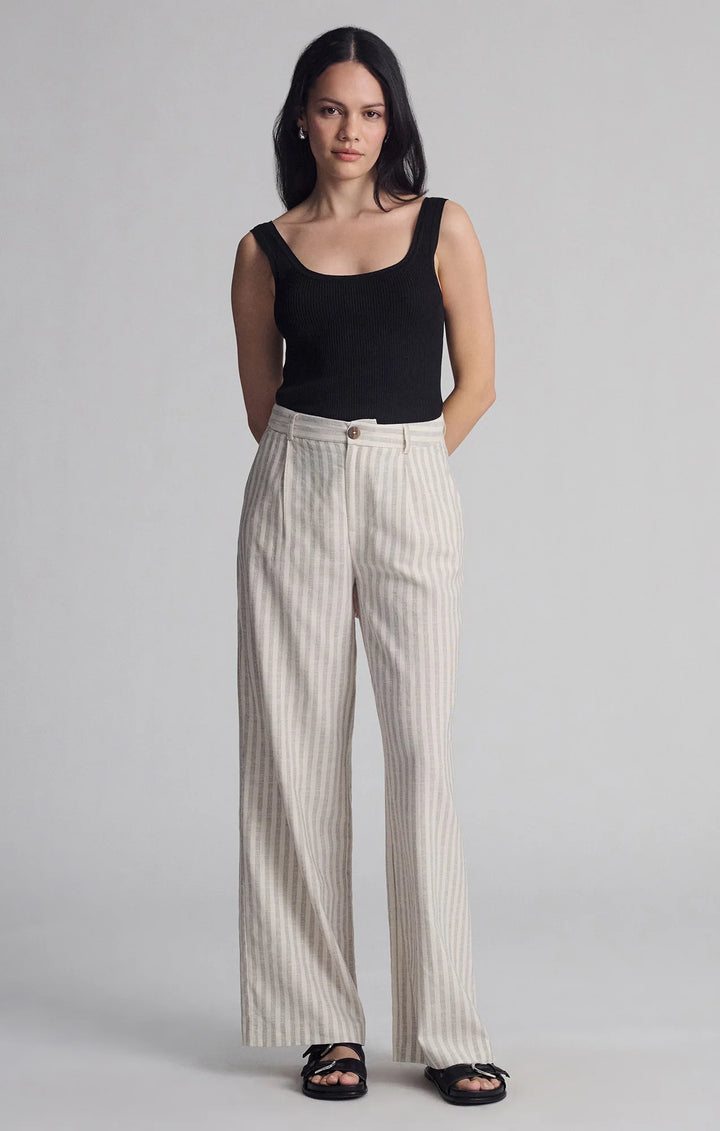 Woven Button Pants