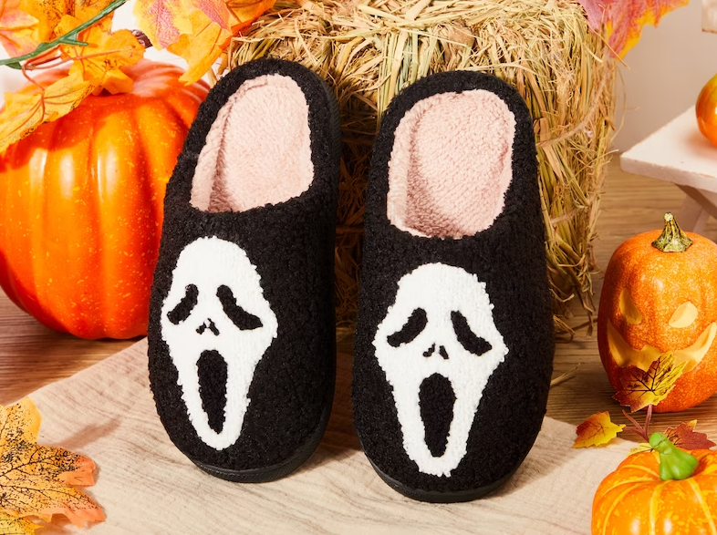 Ghost Face Slippers