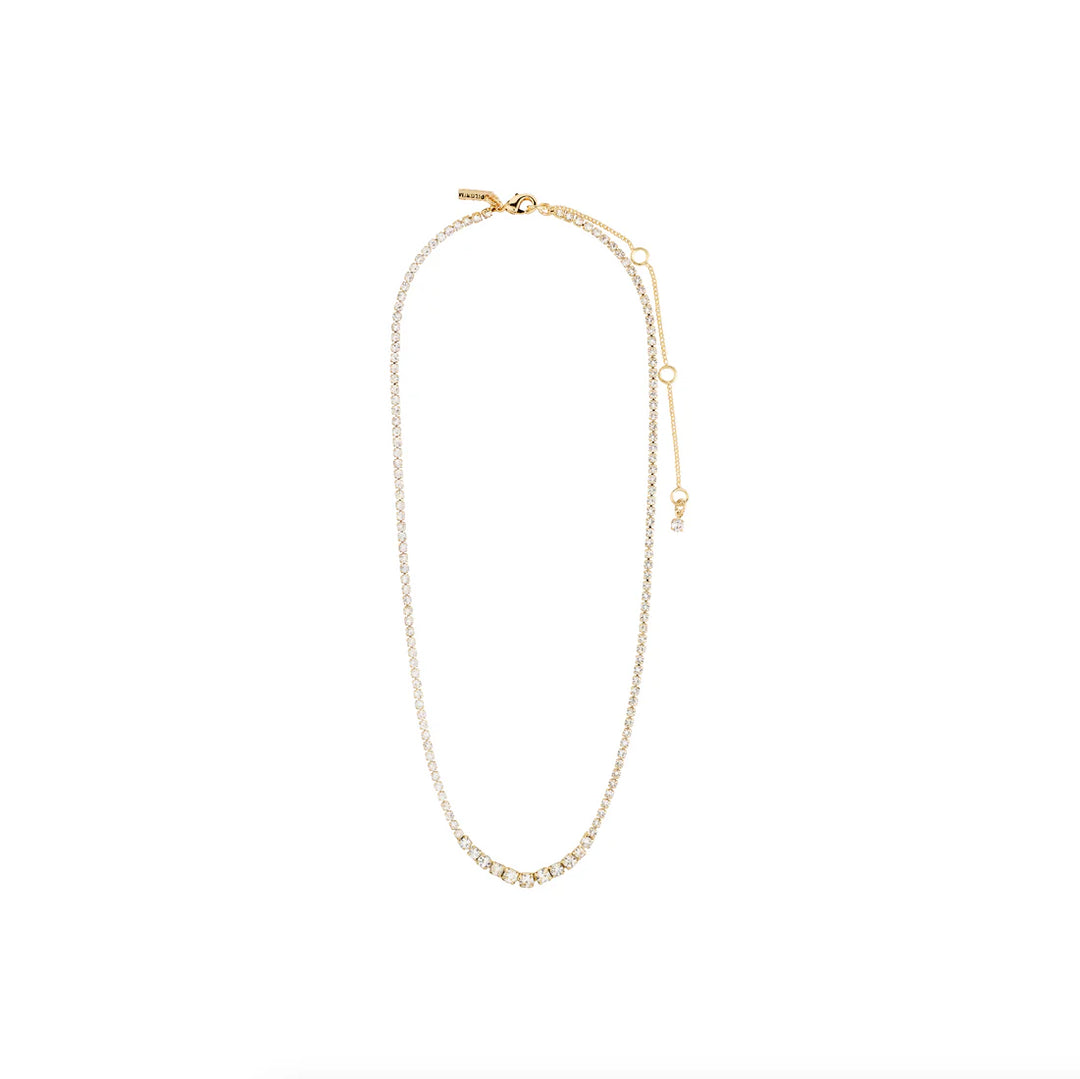 Sky Tennis Crystal Necklace