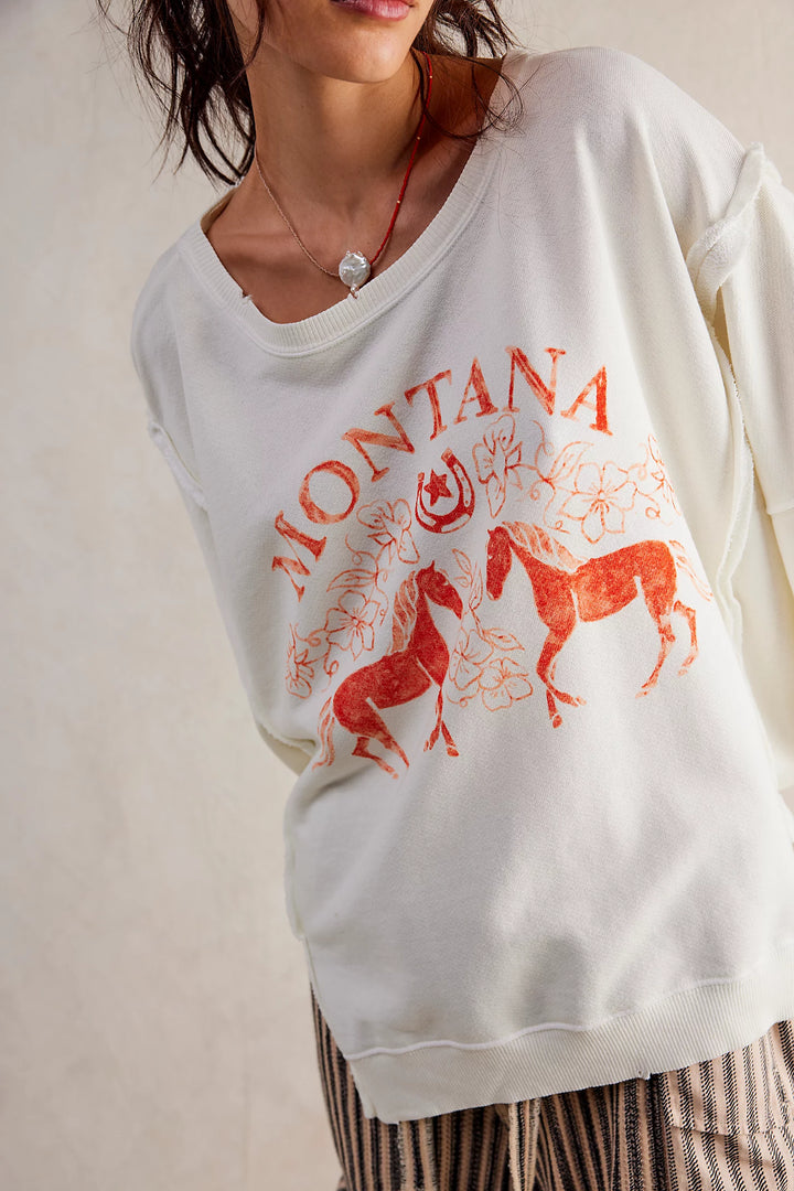 Graphic Camden Montana Pullover