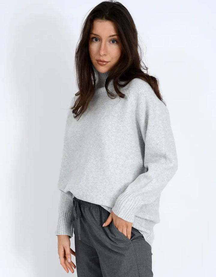 Anthousa Mock Neck Knit