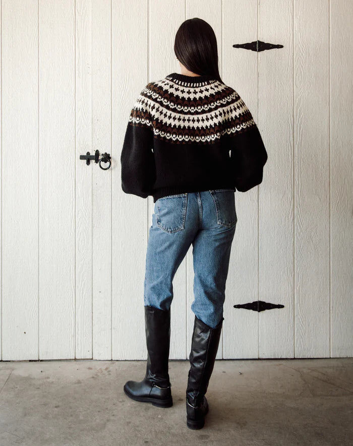 Fair Isle Jacquard Sweater
