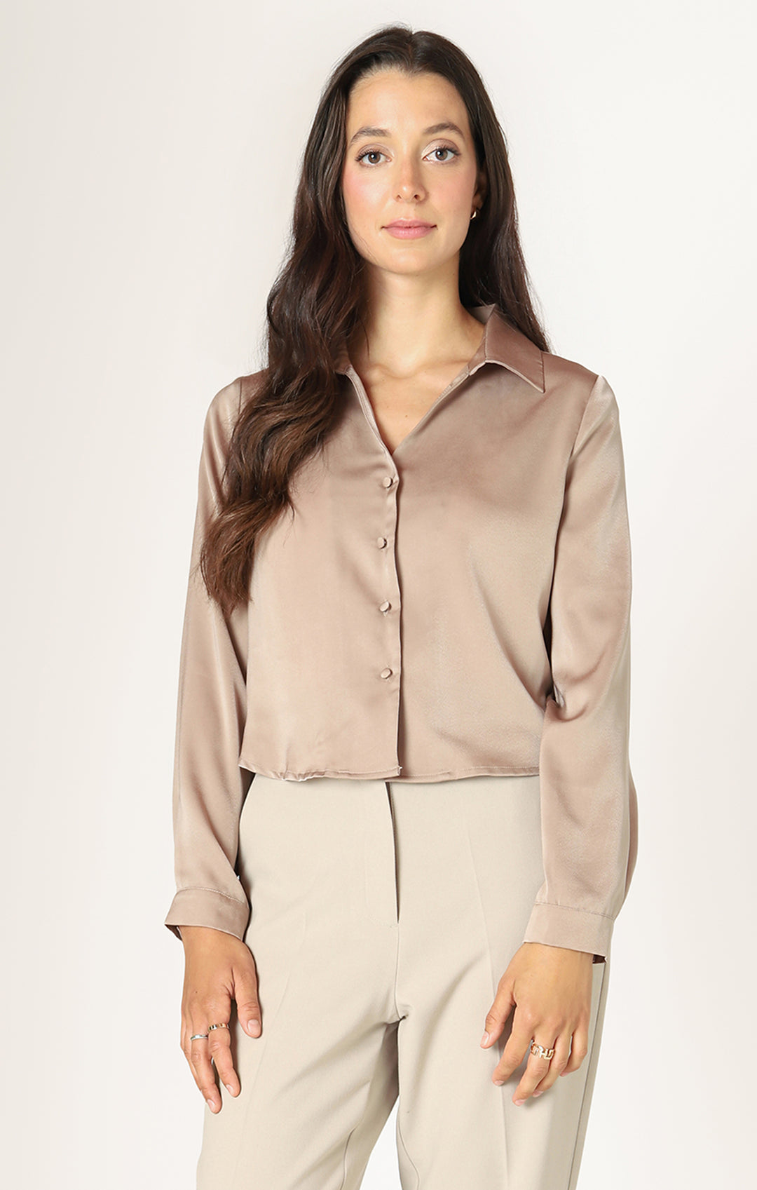 Monica Satin Blouse