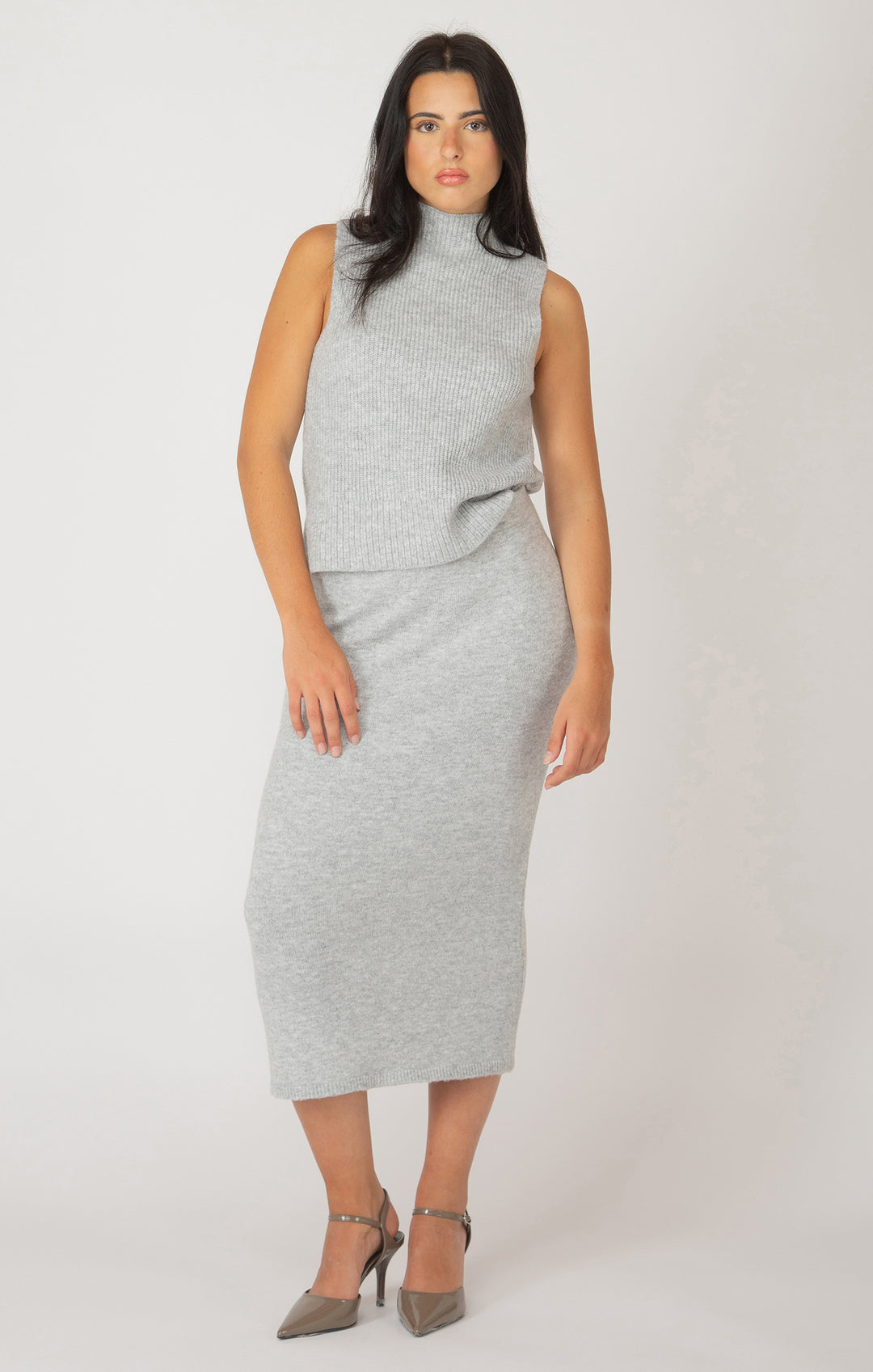 Amari Knit Midi Skirt