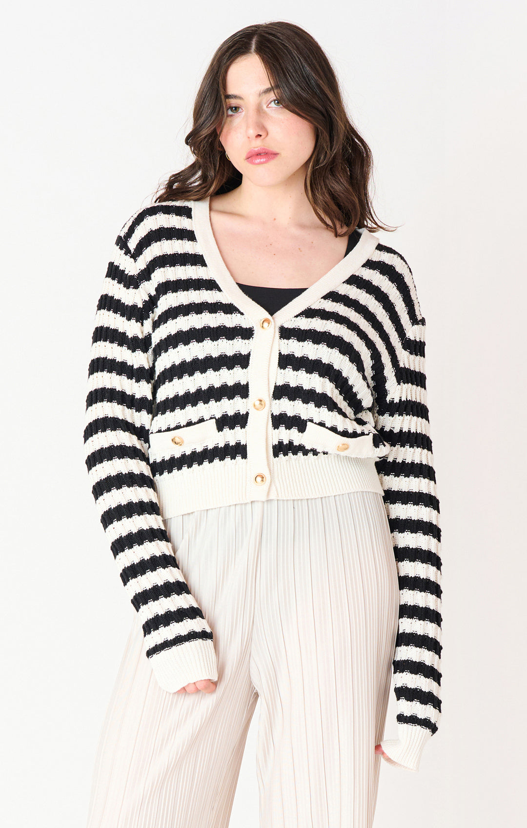 Heidi Striped Cardigan