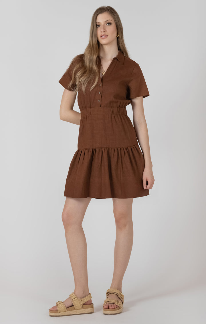 Daisy Shirt Collar Dress