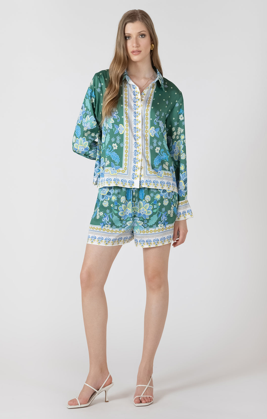 Lucy Satin Pull On Shorts
