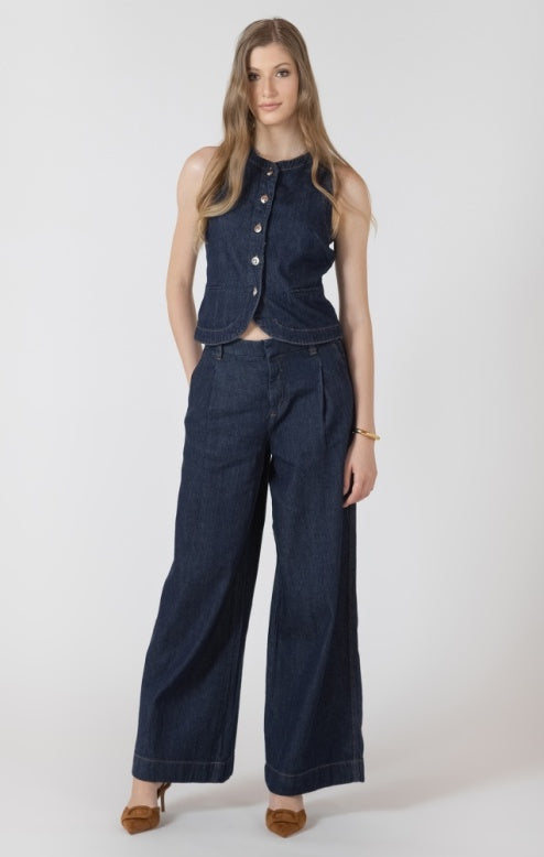 Deirdre Denim Vest