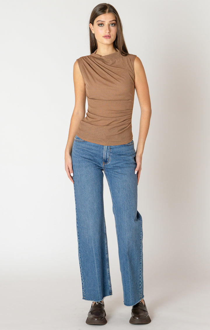 Josephine Mock Neck Top