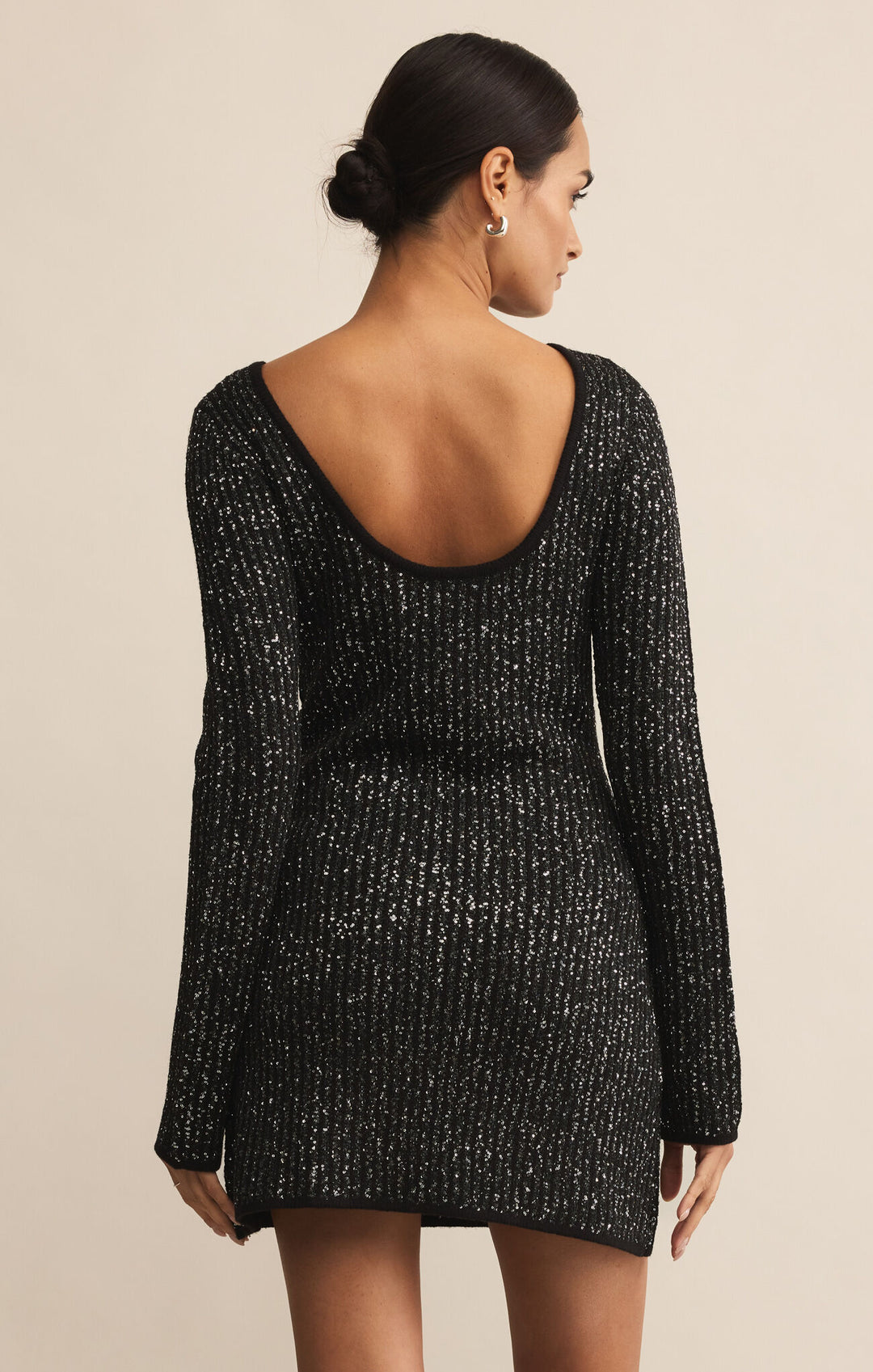La Marca Sequin Mini Dress