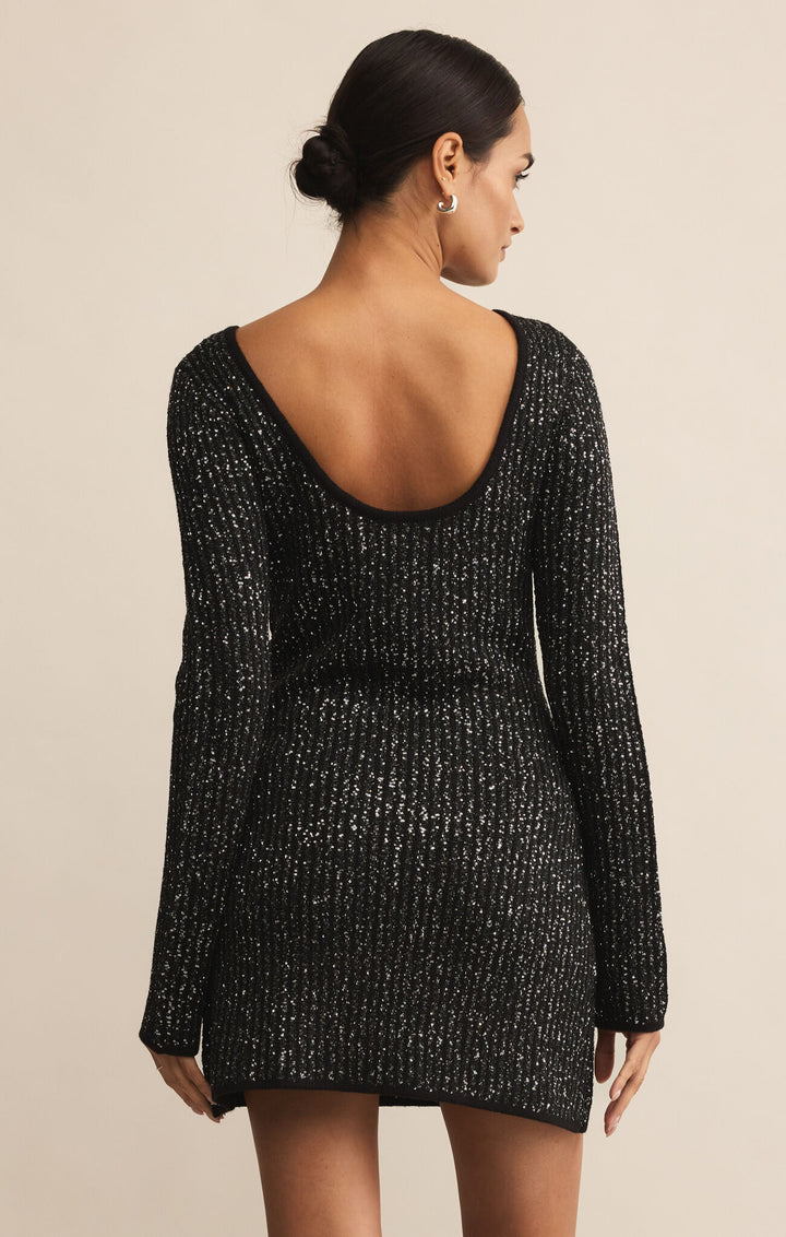 La Marca Sequin Mini Dress